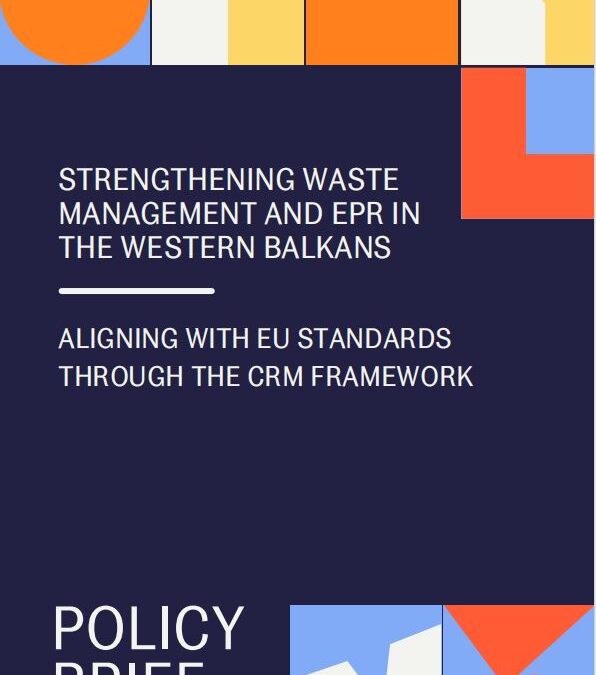 Policy brief – proširena odgovornost proizvođača (EPR)