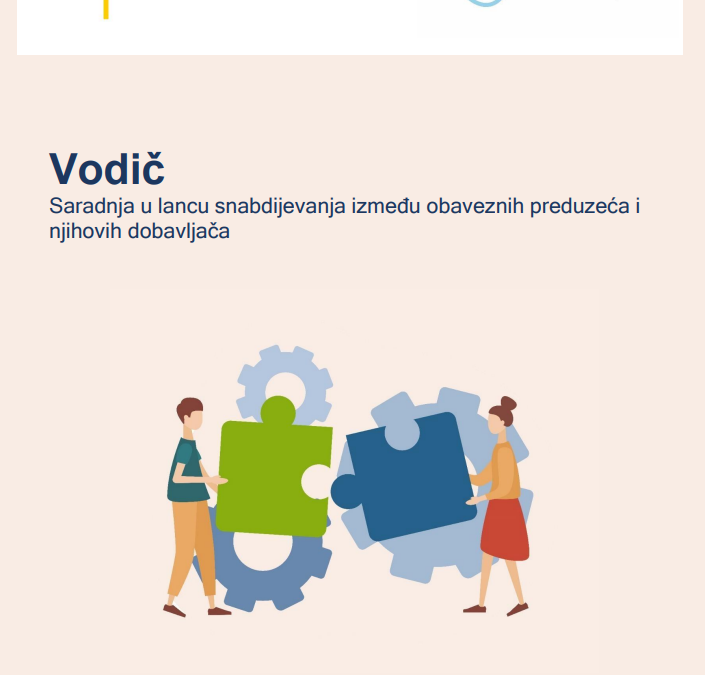 Saradnja u lancu snabdijevanja između obaveznih preduzeća i njihovih dobavljača