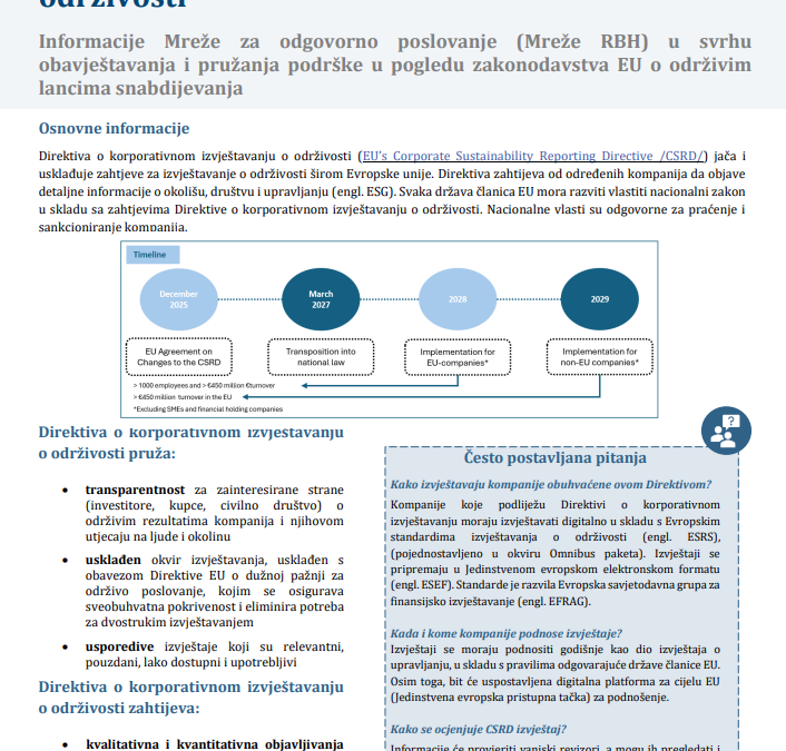 CSRD Factsheet